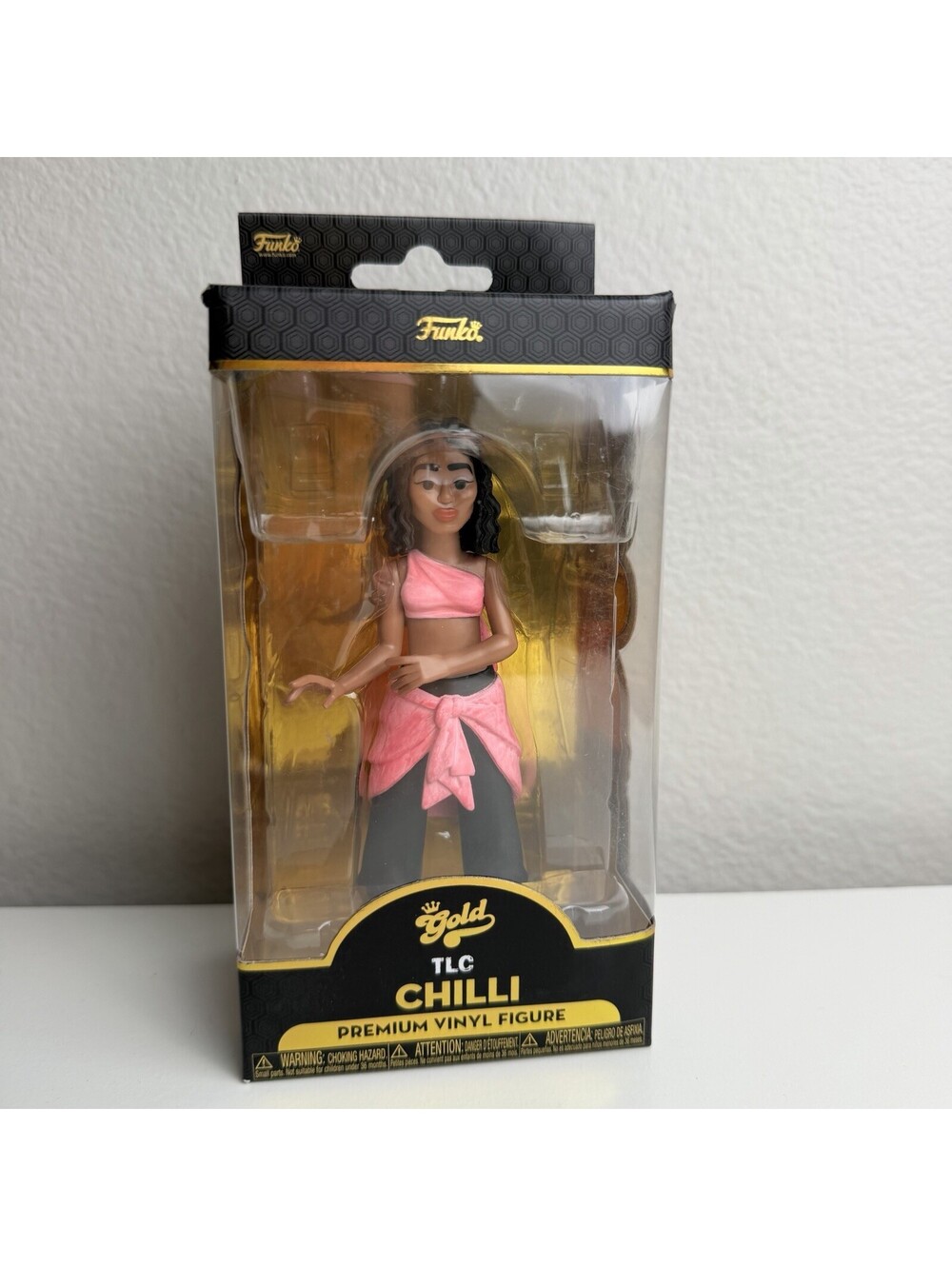 Funko Gold TLC Chilli 5” Premium Vinyl Figure 2021 Music Collectible 61206 NIB
